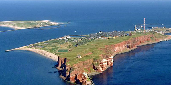 Die Nordsee von oben