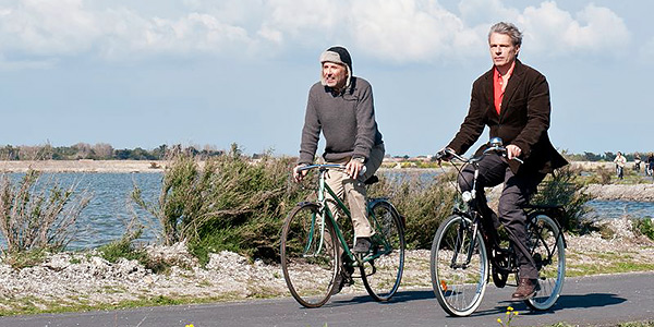 Molière auf dem Fahrrad