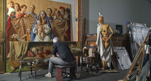 Triegel trifft Cranach – Malen im Widerstreit der Zeiten