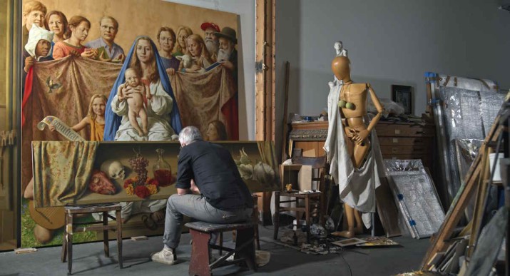 Triegel trifft Cranach – Malen im Widerstreit der Zeiten