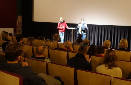 Gabi Röhrl beim Filmgespräch