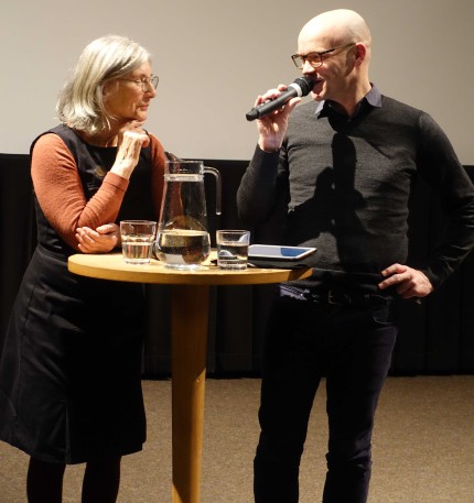 Annette Leo und Dr. David Jünger im Filmgespräch